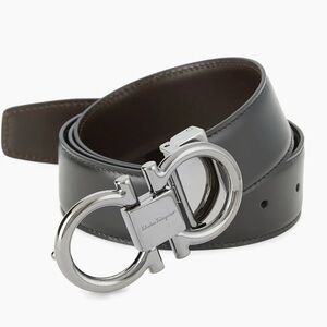 Salvatore Ferragamo Reversible Gancini Buckle Belt